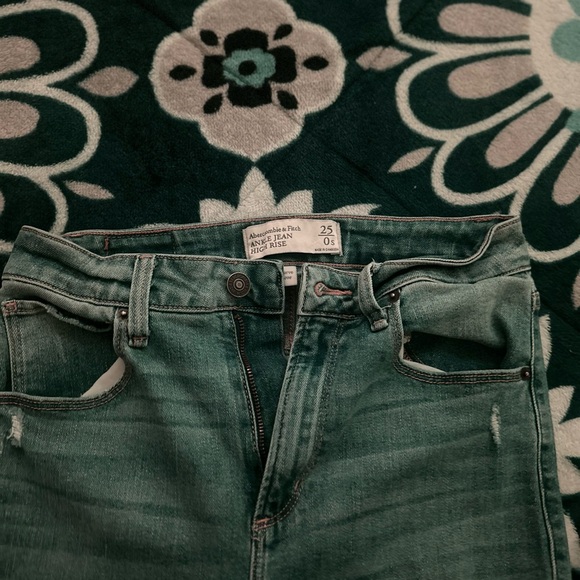 Abercrombie & fitch Ankle jeans high rise 25 - Picture 2 of 3
